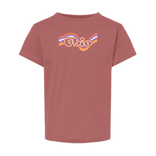 Ohio Swirl Toddler Tee