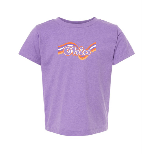 Ohio Swirl Toddler Tee